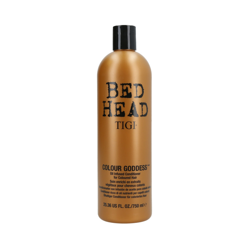 TIGI BED HEAD COLOUR GODDESS Odżywka do włosów ciemnych i rudych 750ml - 1