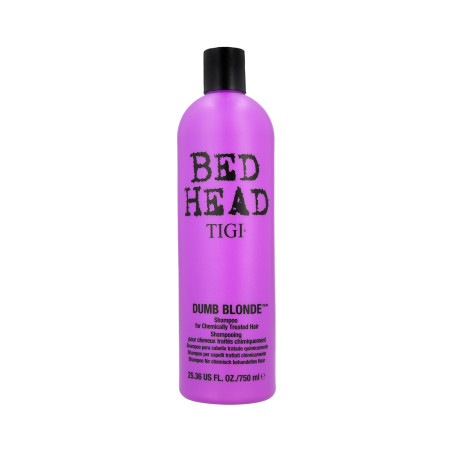 TIGI BED HEAD DUMB BLONDE Szampon 750ml - 1 TIGI BED HEAD DUMB BLONDE Szampon 750ml - 1