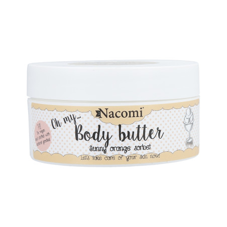 NACOMI Body Butter Masło do ciała – pomarańczowy sorbet 100ml - 1 NACOMI Body Butter Masło do ciała – pomarańczowy sorbet 100ml - 1