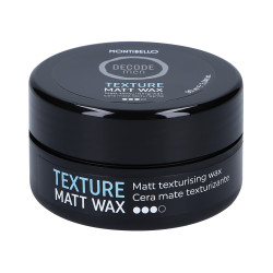 MONTIBELLO DECODE TEXTURE MATT WAX Matujący wosk do włosów 90ml - 1