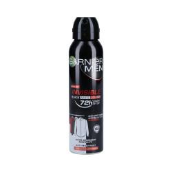GARNIER MEN INVISIBLE PROTECTION Dezodorant dla mężczyzn z 72h ochroną w sprayu 150ml - 1