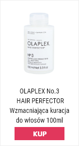 Olaplex wzmacniająca kuracja do włosów w białym opakowaniu