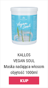kallos vegan soul maska nadające objętość włosom