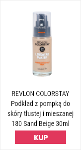 revlon colorstay podkład z pompką w przezroczystym opakowaniu