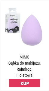 jasnofioletowa gąbka do makijażu mimo