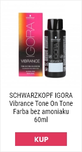 schwarzkopf igora vibrance tone on tone farba bez amoniaku do białych włosów