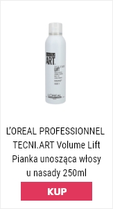 L'Oreal pianka unosząca włosu u nasady w białym opakowaniu
