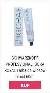 schwarzkopf professional igora opakowanie farby do włosów blond w lekko niebieskim opakowaniu