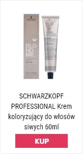 schwarzkopf professional krem koloryzujący do włosów siwych w złotym opakowaniu