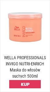 maska do włosów suchych wella w brzoskwiniowym opakowaniu