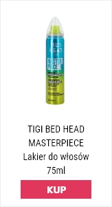 tigi bed head lakier do włosów w kolorowym opakowaniu