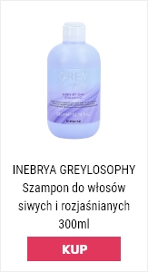 Inebrya Greylosophy szampon do włosów siwych i rozjaśnianych