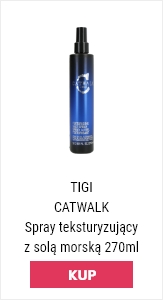 Tigi Catwalk spray teksturyzujący w niebiesko-czarnym opakowaniu