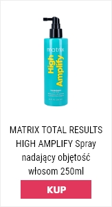 Spray nadający objętość Matrix Total Results w niebieskim opakowaniu