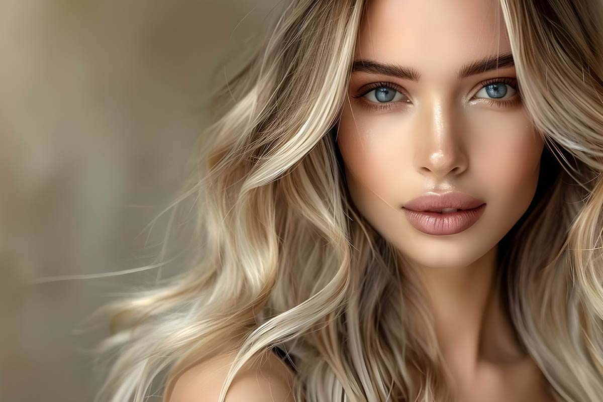 Frosted highlights – chłodny trend w koloryzacji na 2025 rok