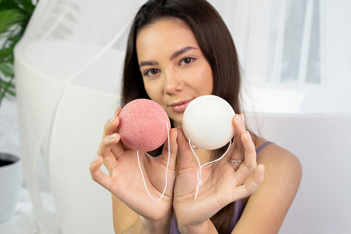 Gąbka konjac — dlaczego warto jej używać? #ToolsForBeauty