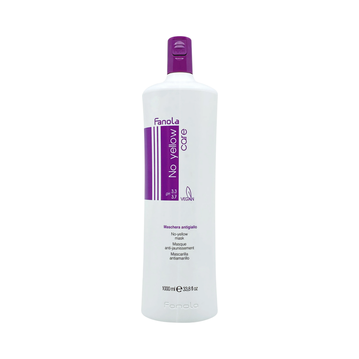 FANOLA NO YELLOW Maska neutralizująca kolor do włosów blond 1000 ml
