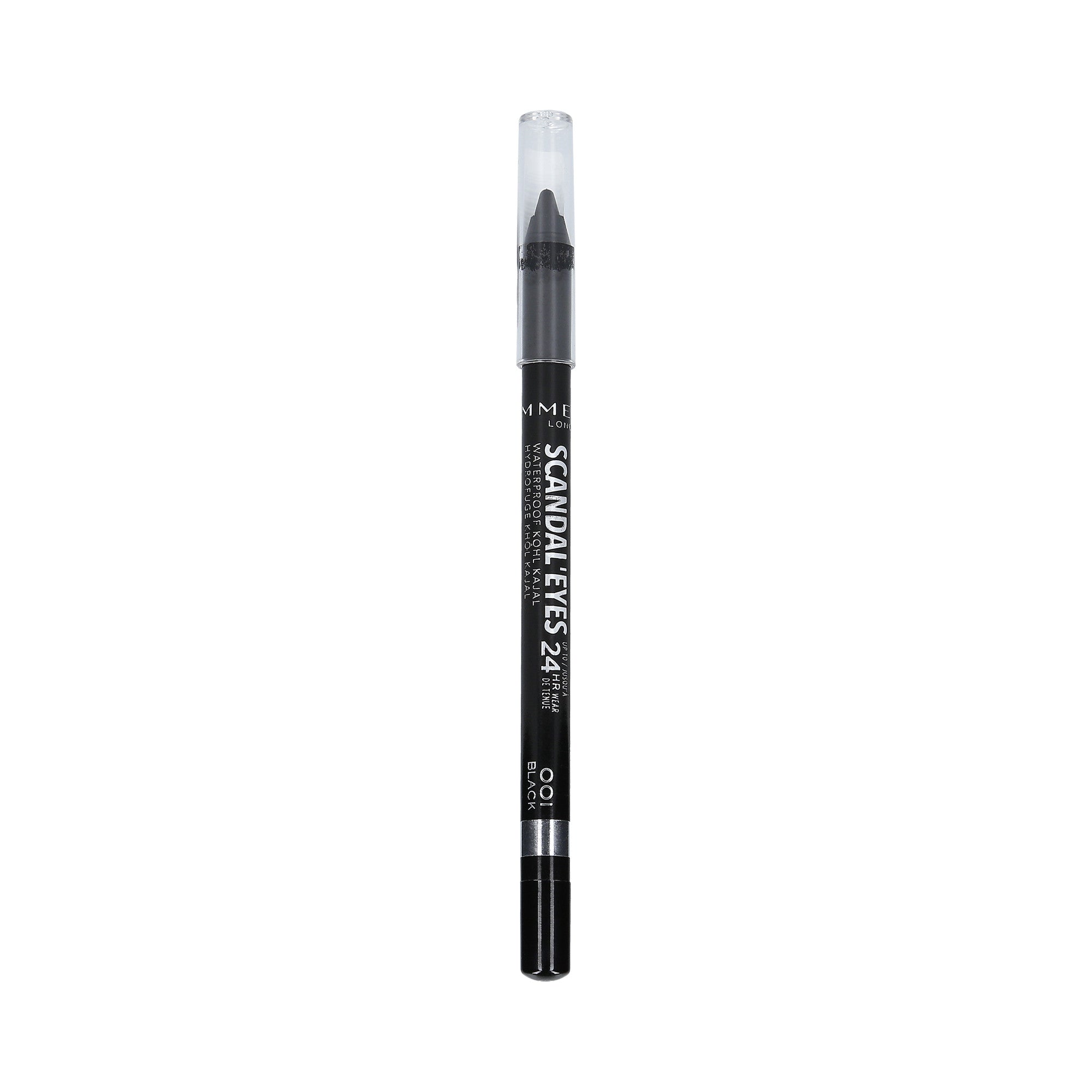RIMMEL SCANDAL’EYES KOHL KAJAL Wodoodporna kredka do oczu 001 Black 1,2g