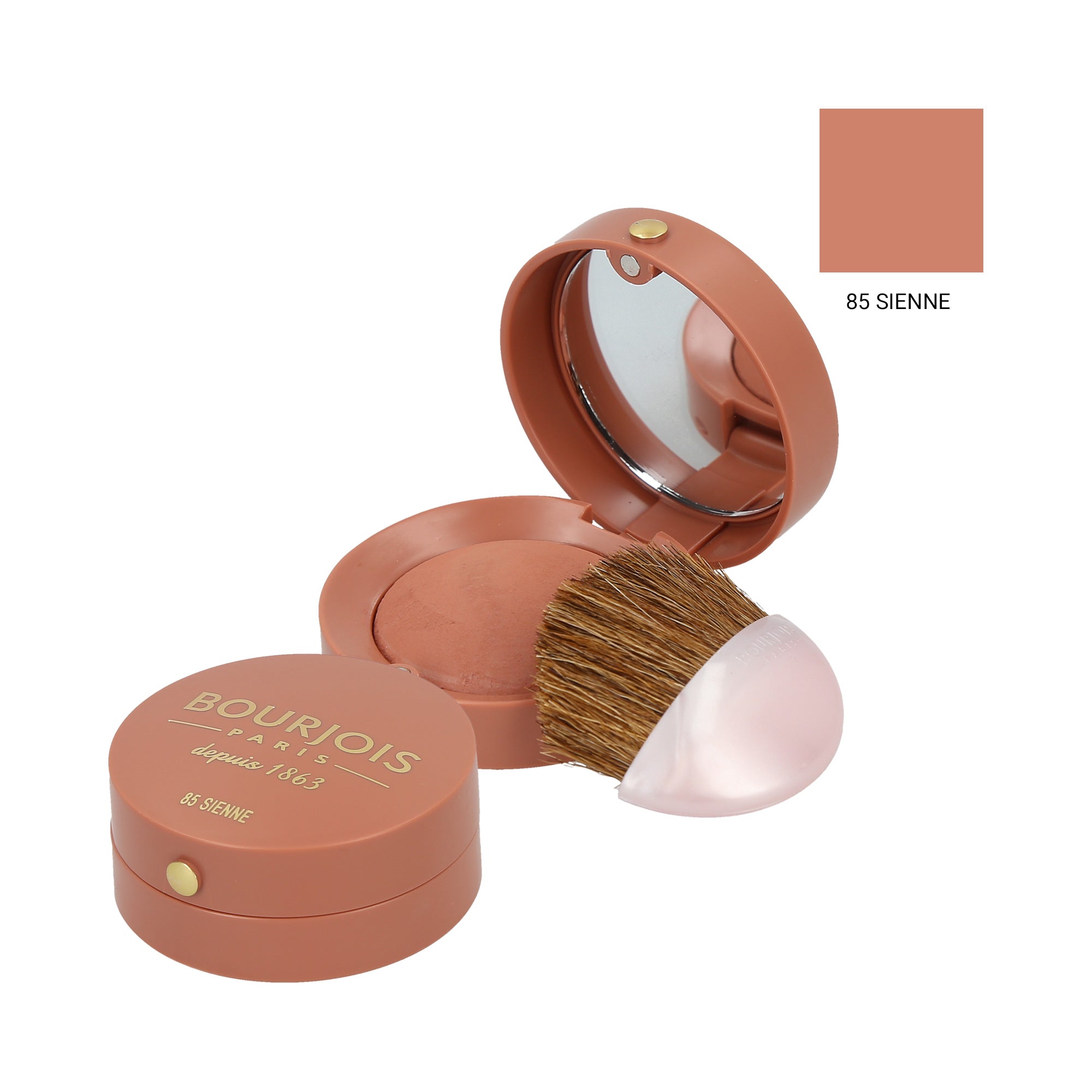 BOURJOIS Little Round Pot Róż do policzków 85 Sienne 2,5g