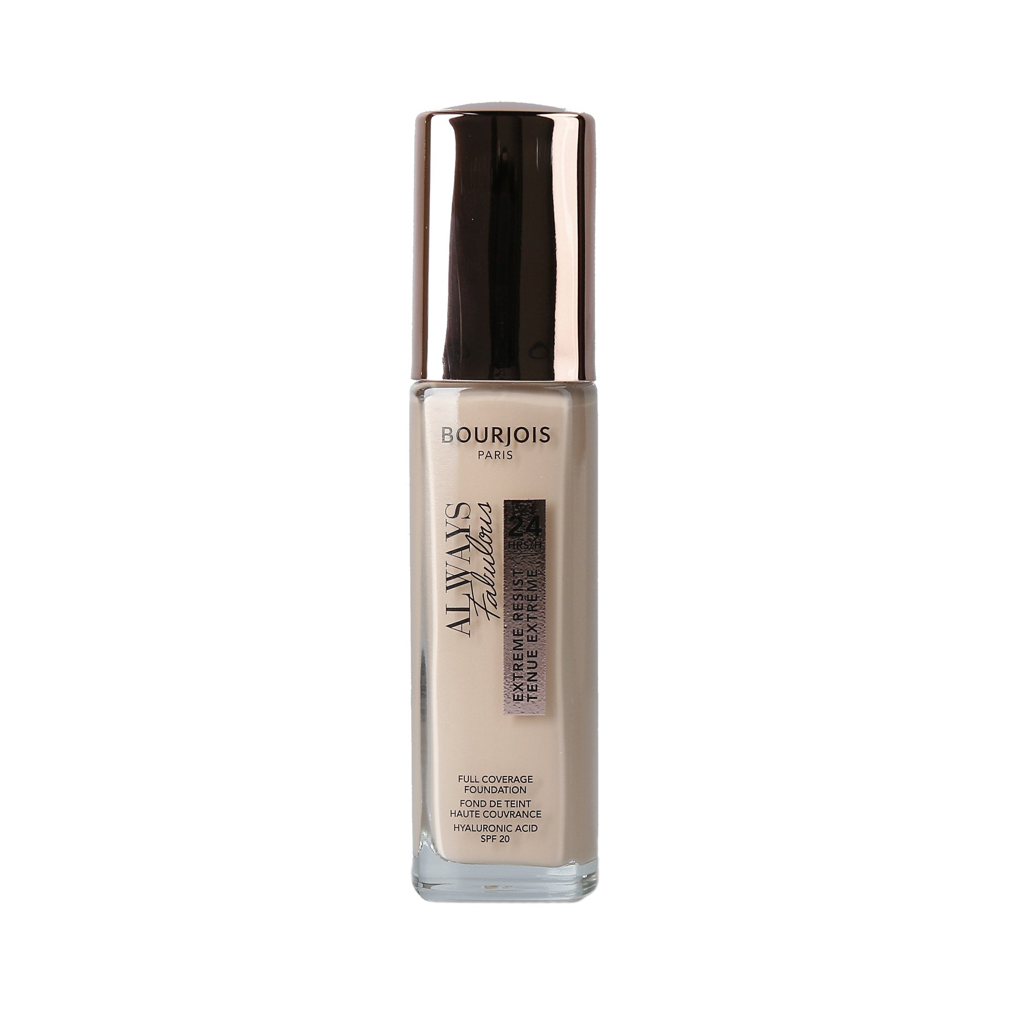 BOURJOIS ALWAYS FABULOUS Trwały podkład do twarzy SPF20 110 Light Vanilla 30ml