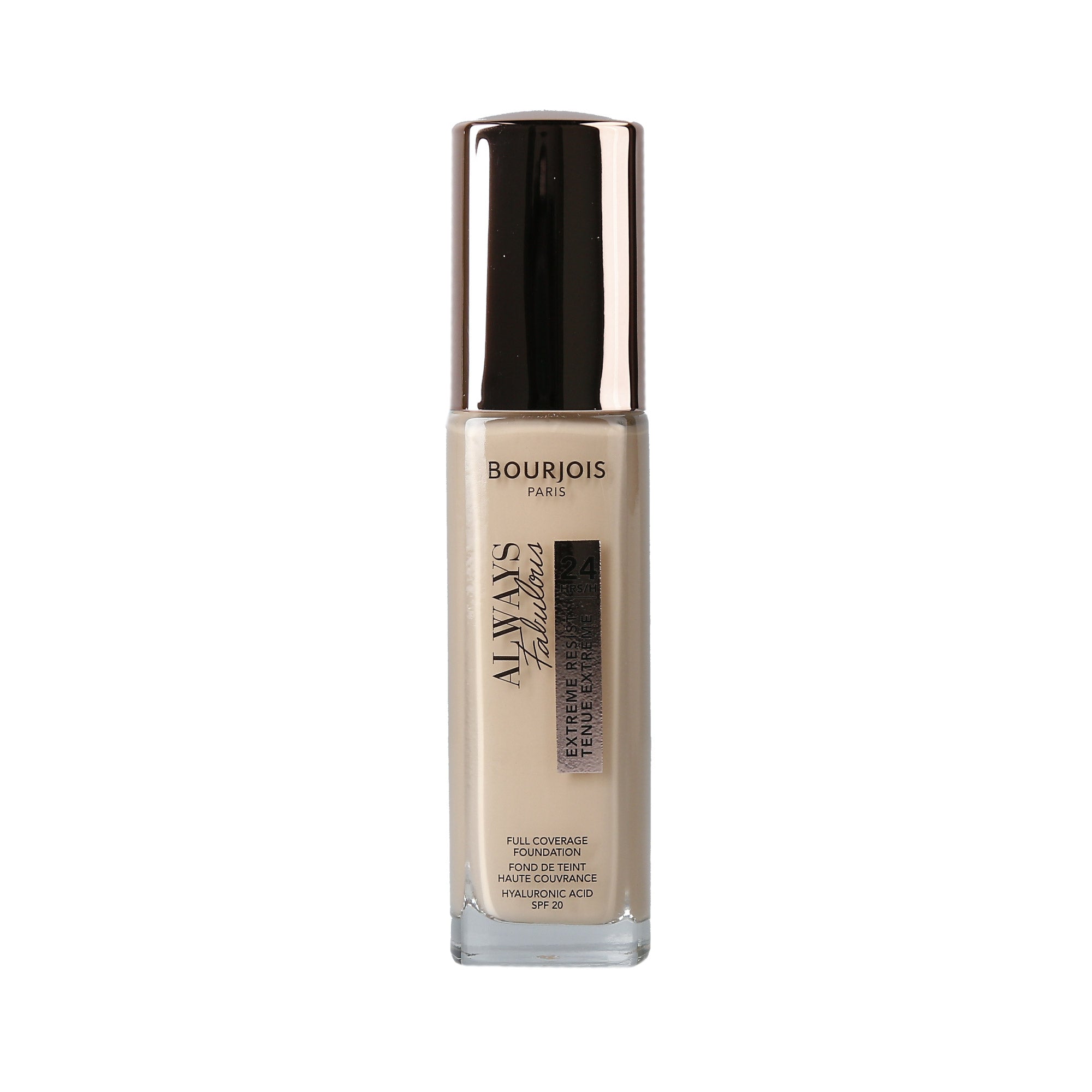 BOURJOIS ALWAYS FABULOUS Trwały podkład do twarzy SPF20 125 Ivory 30ml