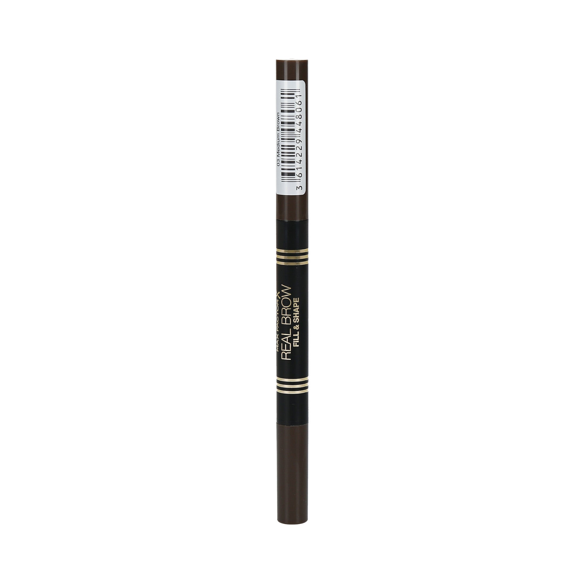 MAX FACTOR Real Brow Fill&Shape Dwustronna kredka do brwi 03 Medium Brown