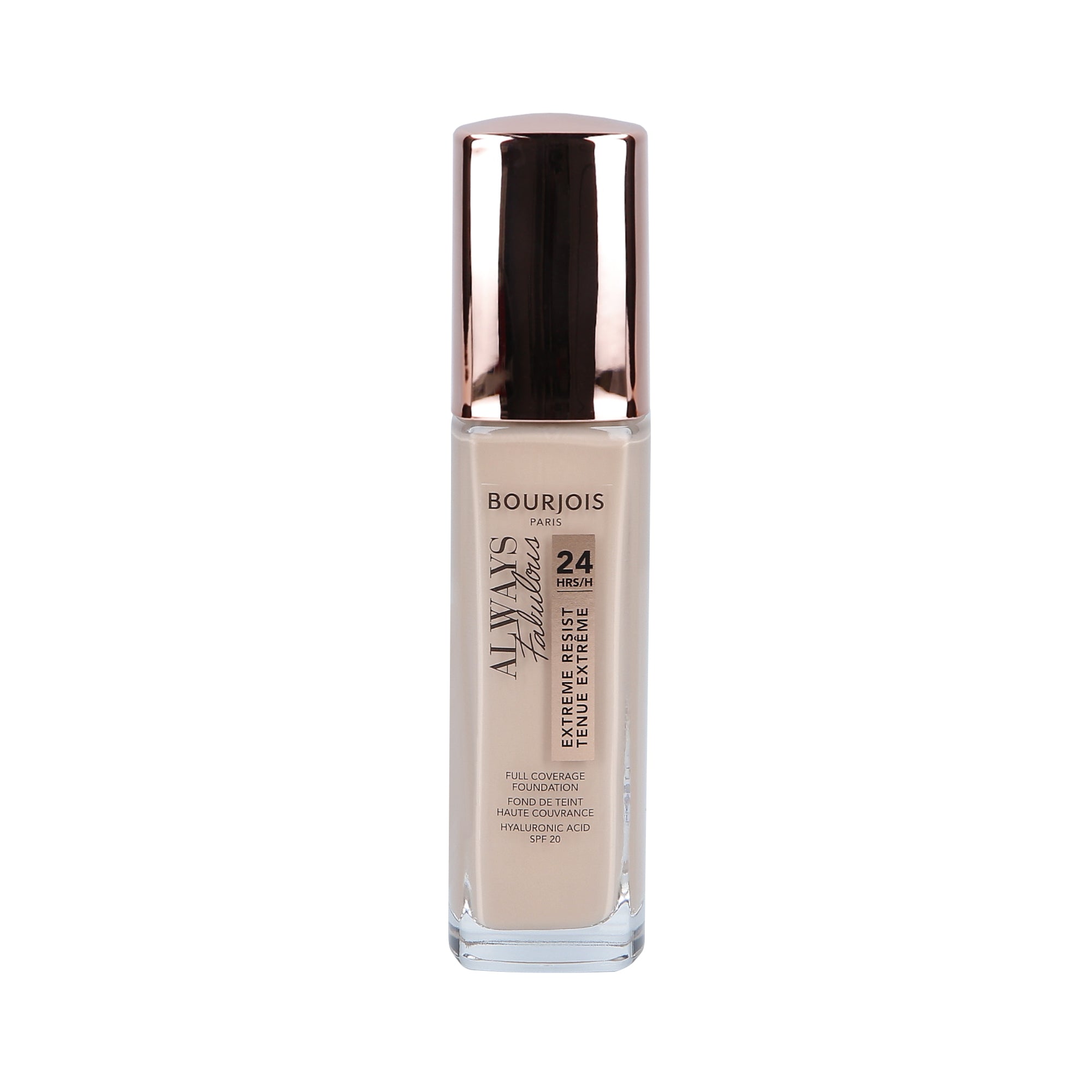 BOURJOIS ALWAYS FABULOUS Trwały podkład do twarzy SPF20 105 Natural Ivory 30ml