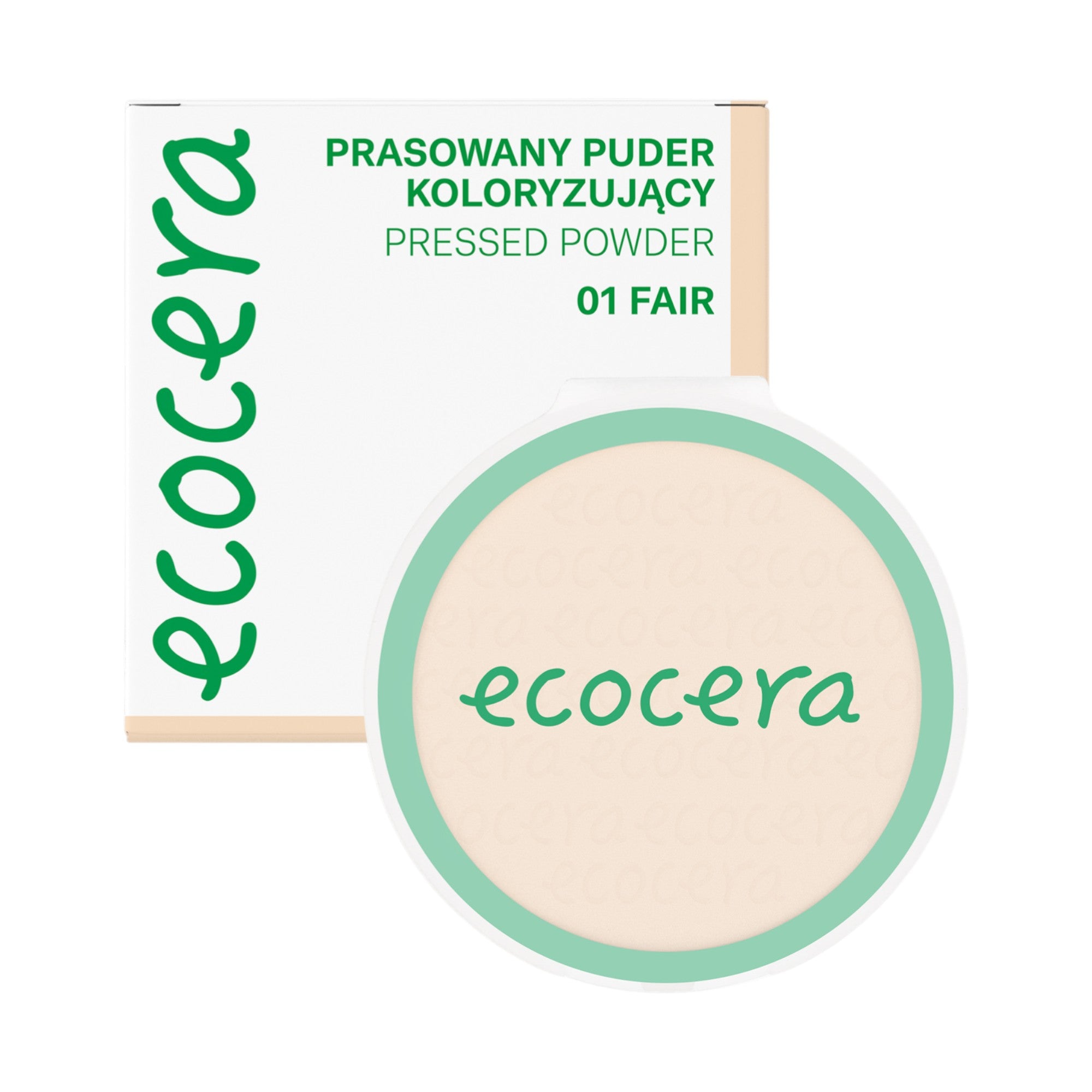 ECOCERA PRESSED POWDER Prasowany puder do twarzy 10 g