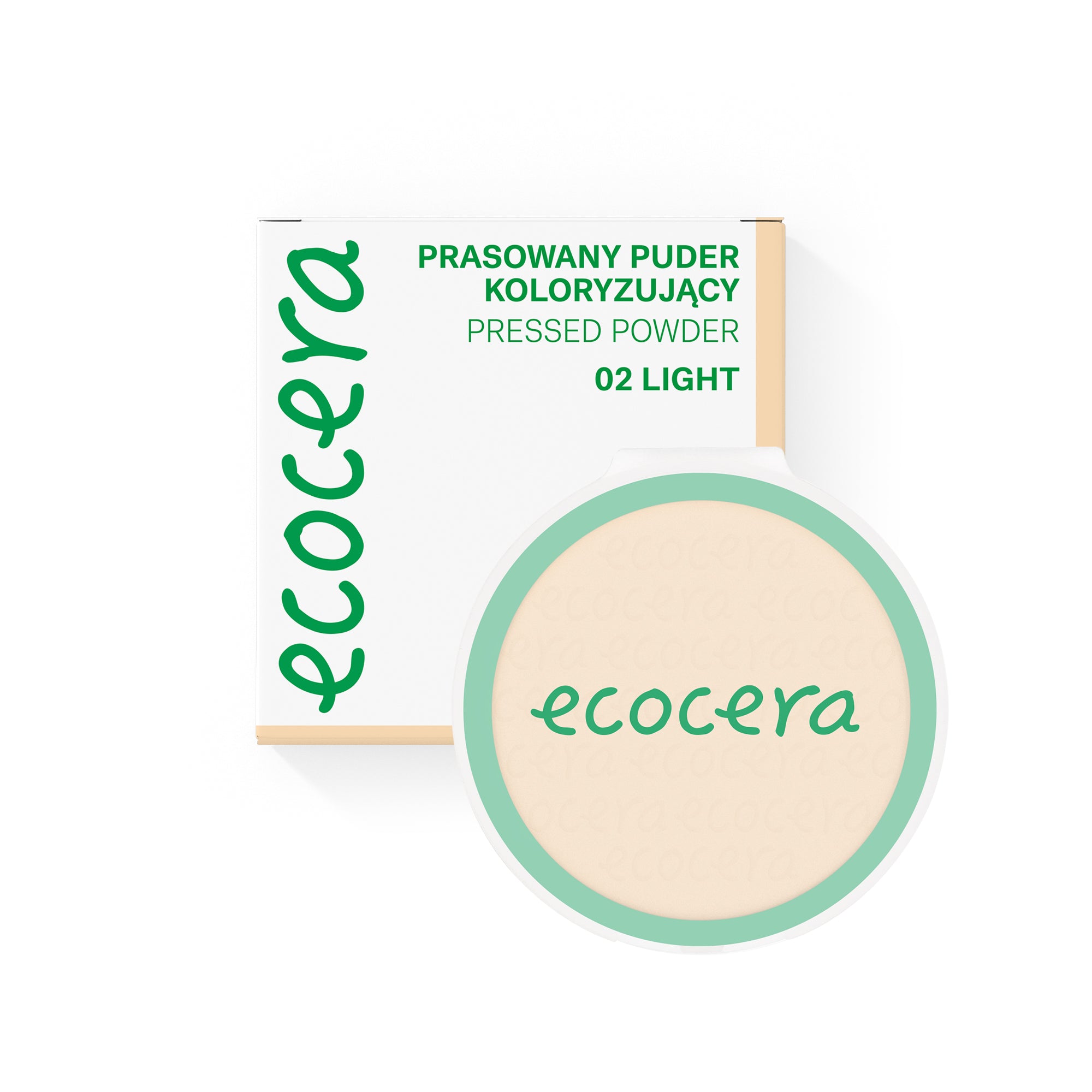 ECOCERA COLOR PRESSED POWDER LIGHT 10G