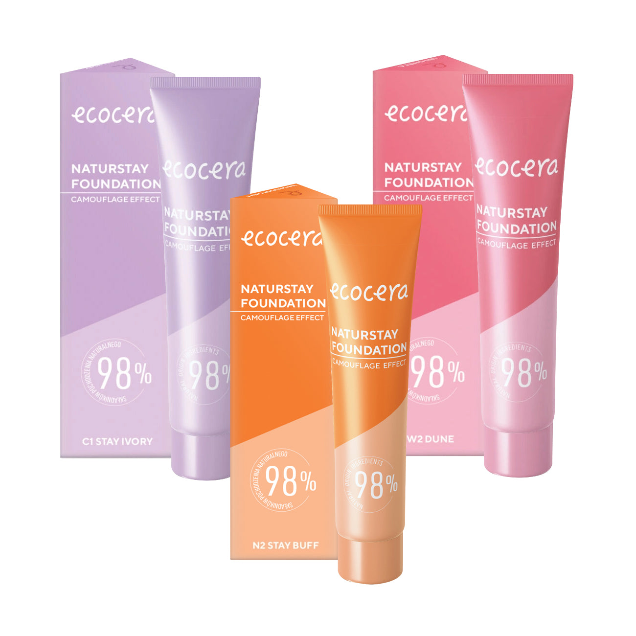 ECOCERA NATURSTAY C1 Stay natürliche Grundierung Elfenbein 30ml