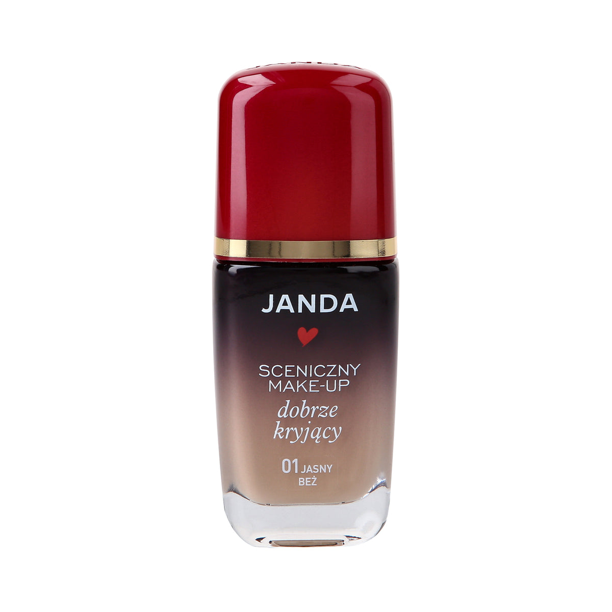 Janda JANDA MAKE-UP Sceniczny podkład do twarzy 30 ml — Składniki i ocena