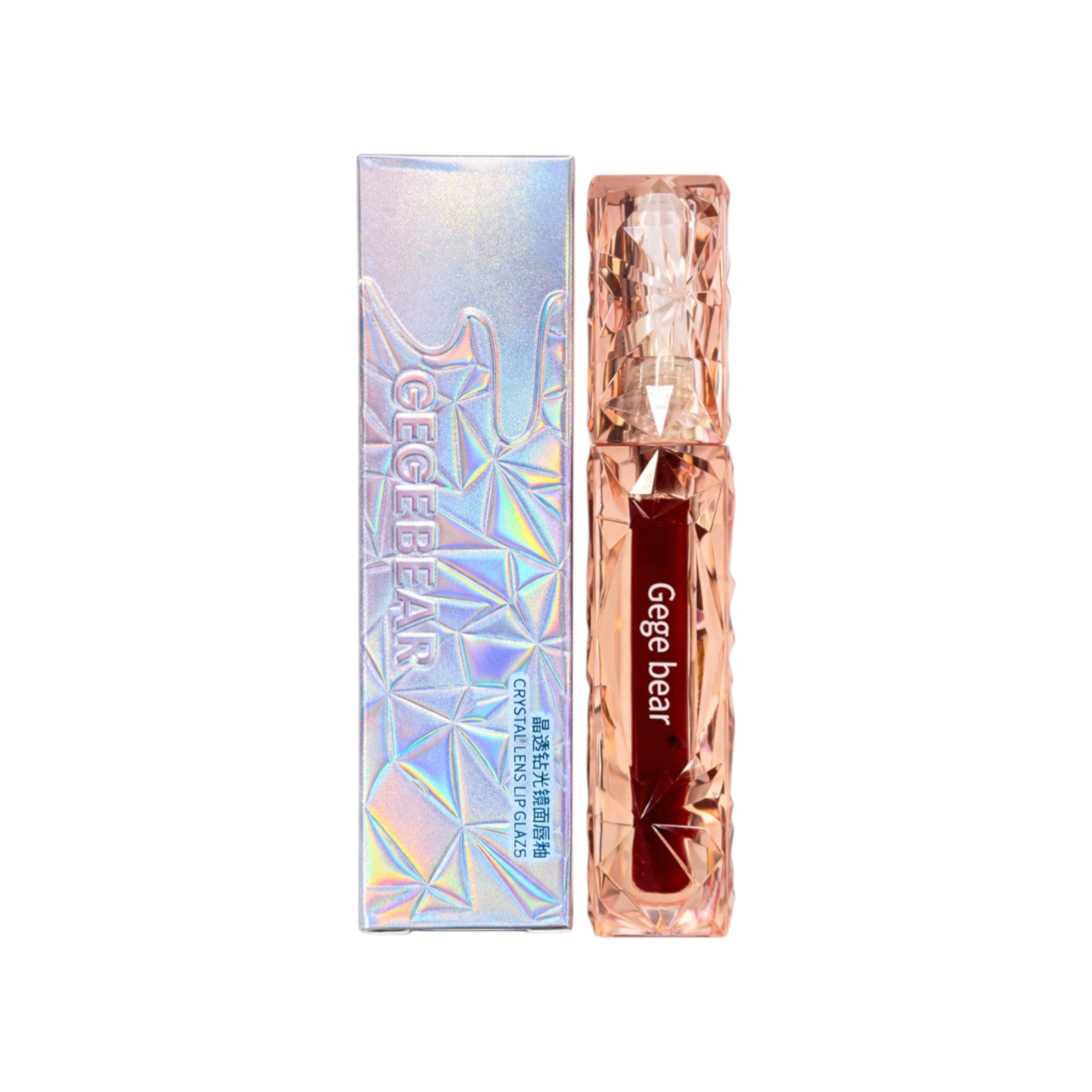 GEGE BEAR CRYSTAL LENS LIP GALZE Lucidalabbra con lucentezza a specchio e lucentezza intensa 2 g #5