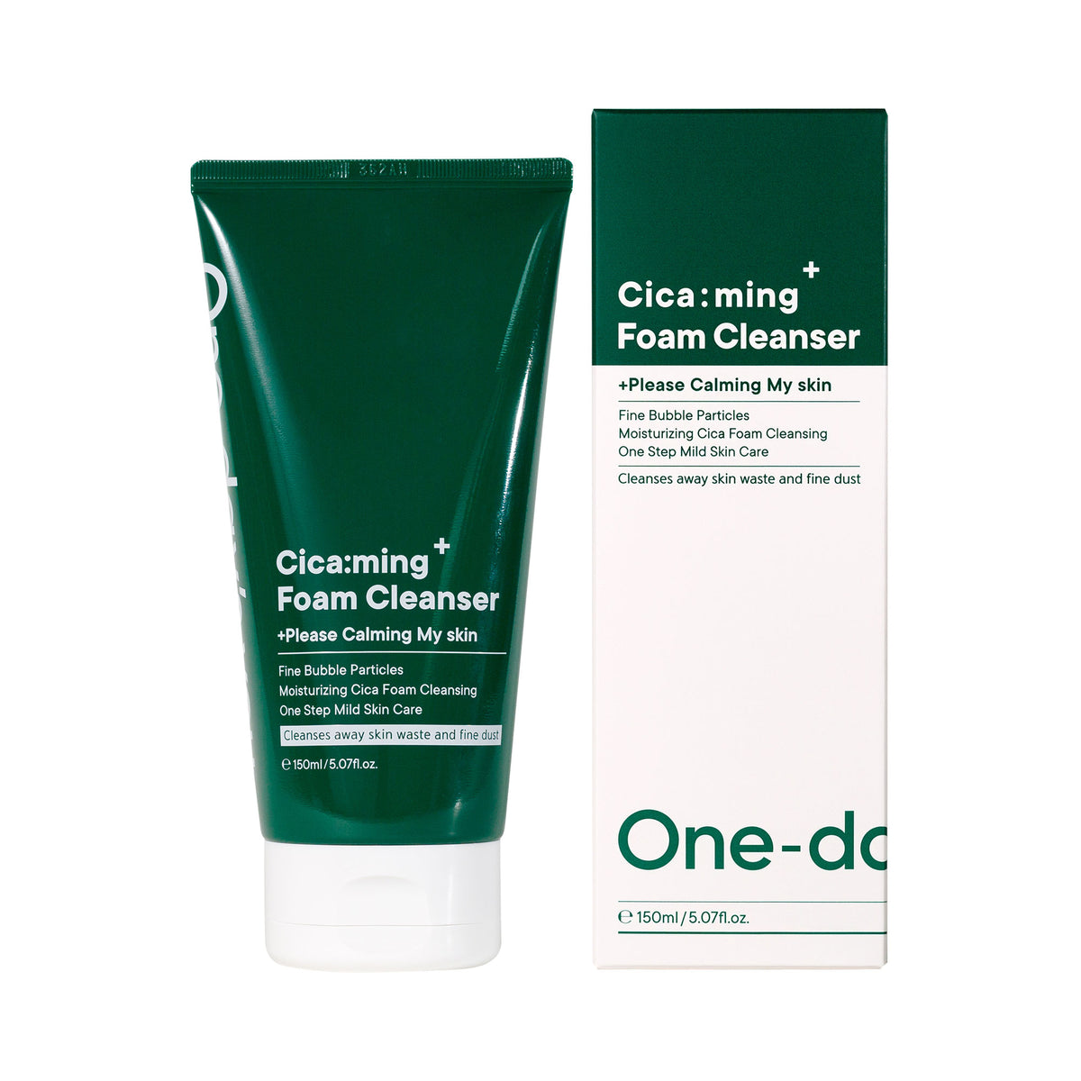 One-Day`s You ONE-DAY’S YOU CICA:MING Kojąca pianka do mycia twarzy 150 ml — Składniki i ocena