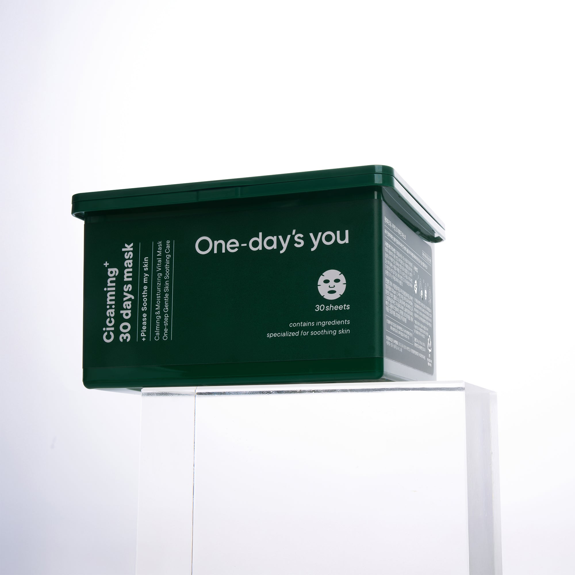 ONE-DAY’S YOU CICA:MING 30 DAYS Kojące maski w płachcie 310 ml (30 szt.) #5