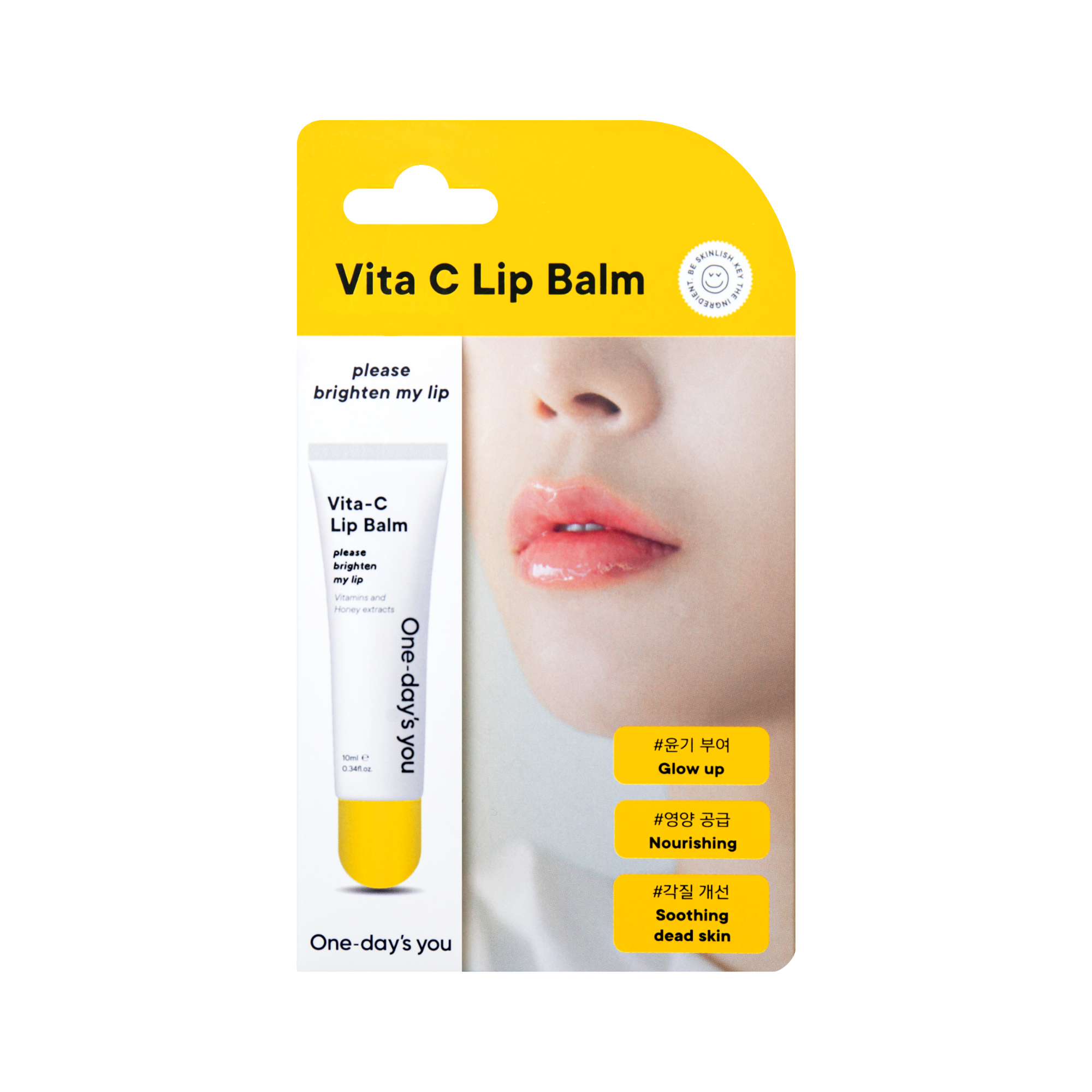 ONE DAY’S YOU VITA-C LIP BALM Nawilżająco-rozświetlający balsam do ust 10 ml #2