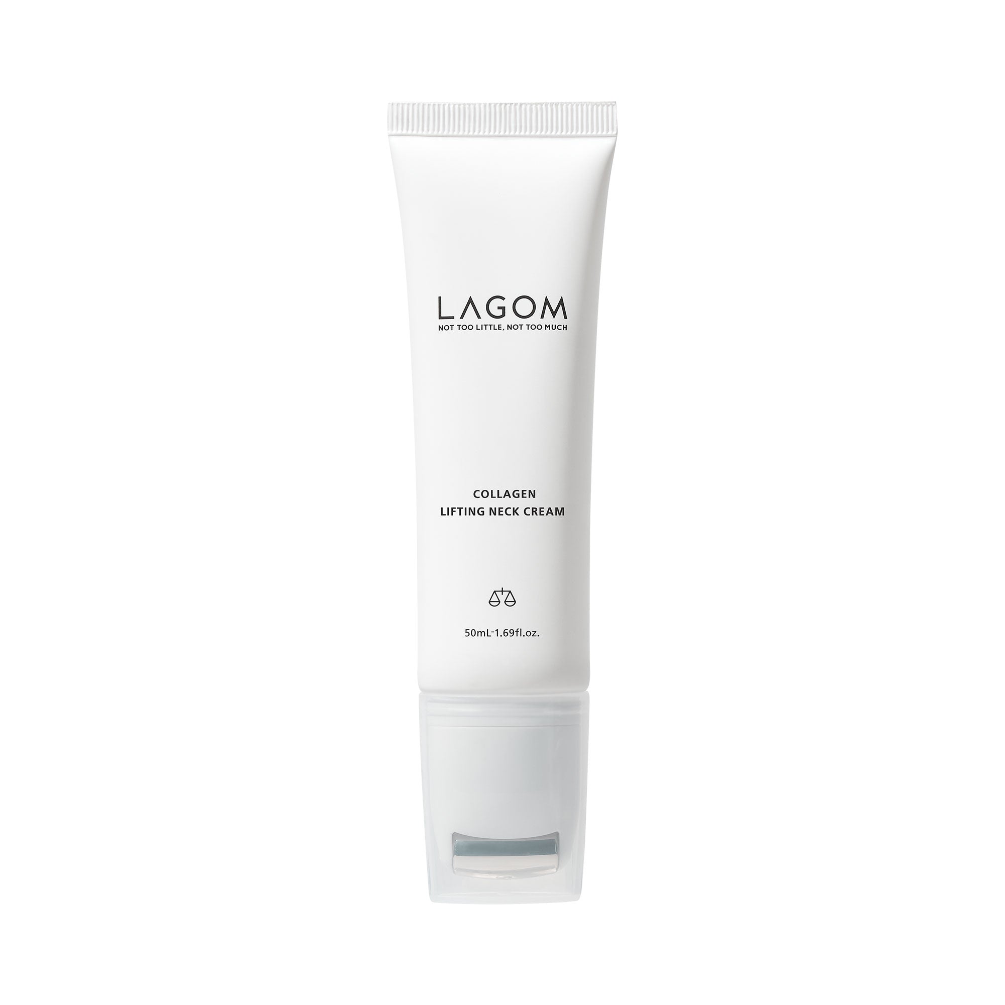 LAGOM COLLAGEN Liftingujący krem przeciwzmarszczkowy do skóry szyi i dekoltu 50 ml