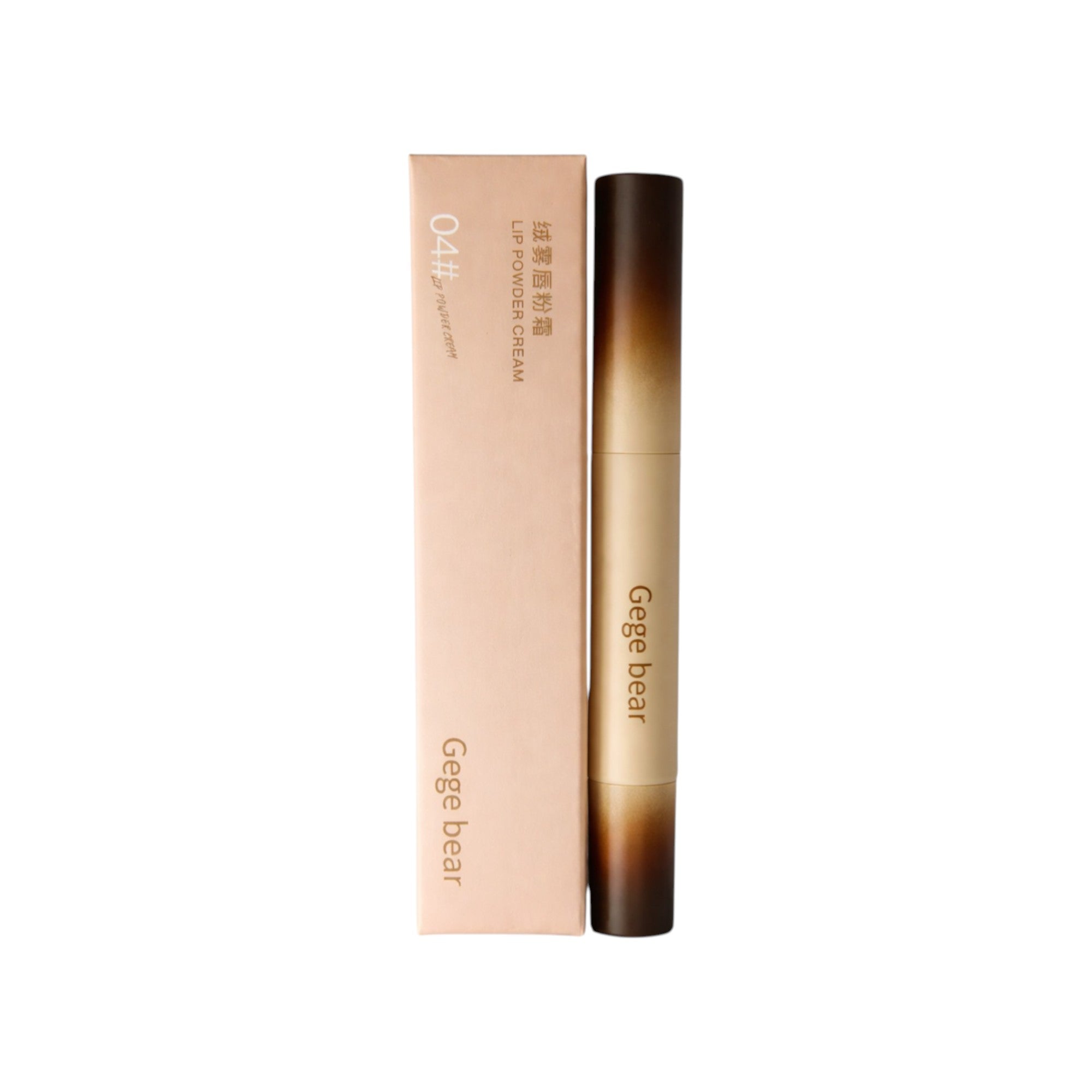 GEGE BEAR LIP POWDER CREAM Dlouhotrvající rtěnka se sametovým povrchem 2 g #3