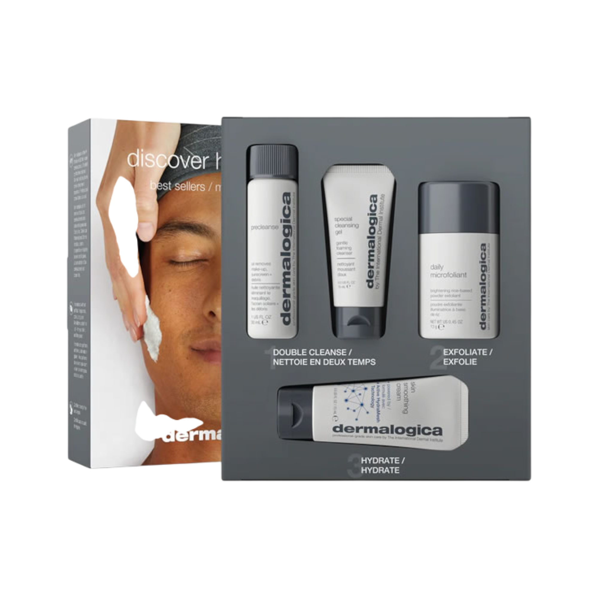 DERMALOGICA DISCOVER HEALTH SKIN KIT Zestaw do oczyszczania, złuszczania i nawilżania skóry #2