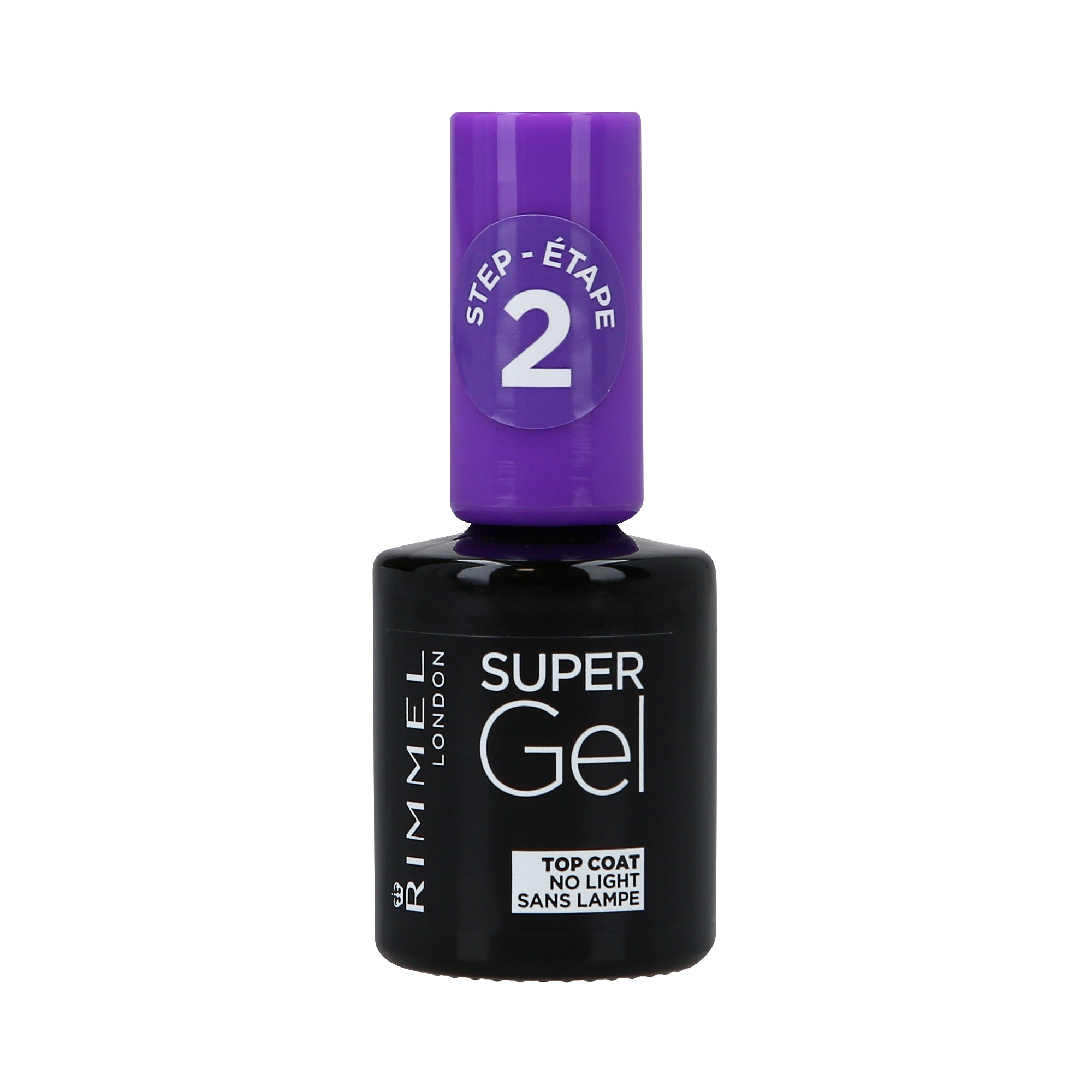 RIMMEL SUPER GEL TOP COAT Lakier utrwalający 12 ml