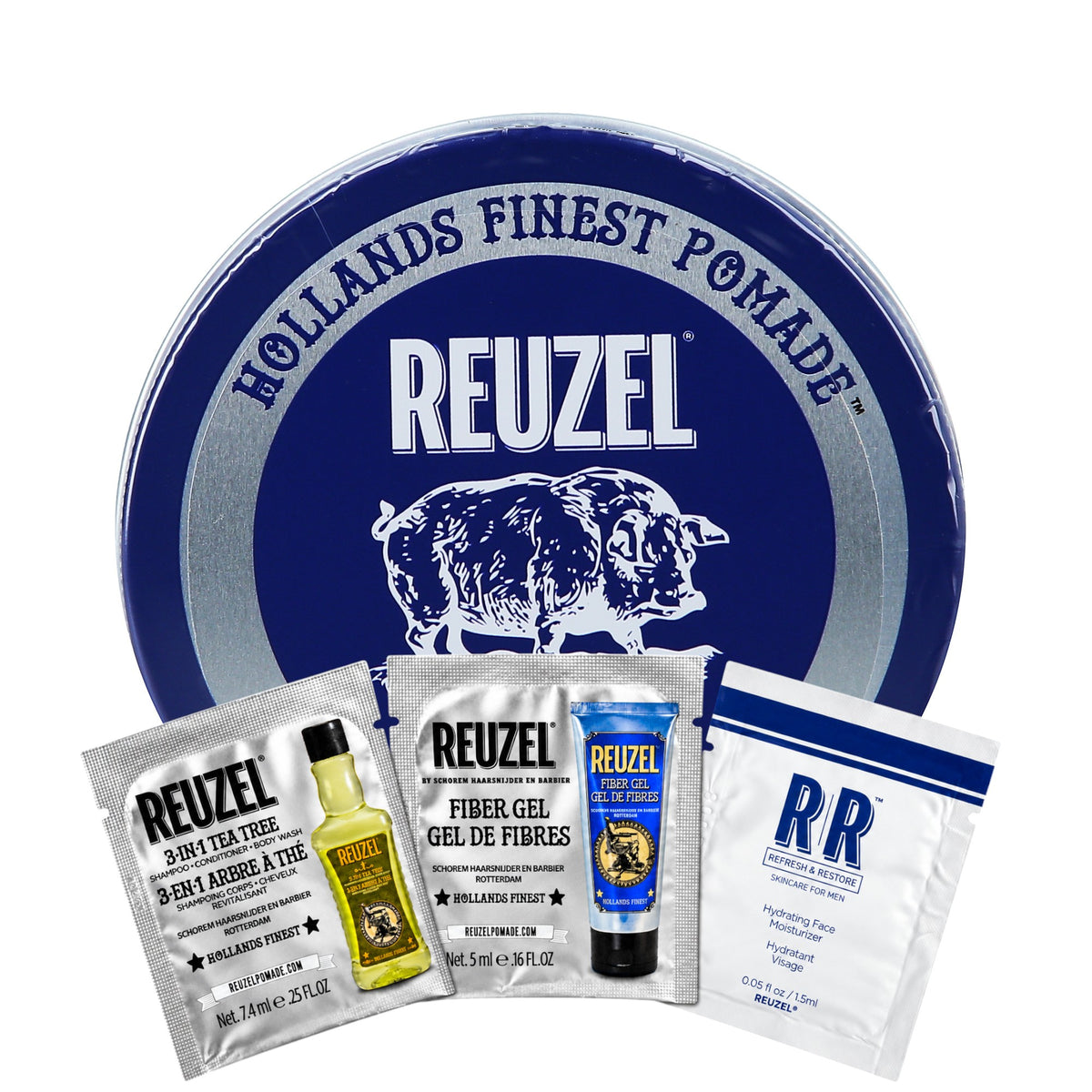 Reuzel REUZEL FIBER POMADE Włóknista pomada do włosów o elastycznym utrwaleniu 95 g + 3 saszetki — Inhaltsstoffe und Bewertung