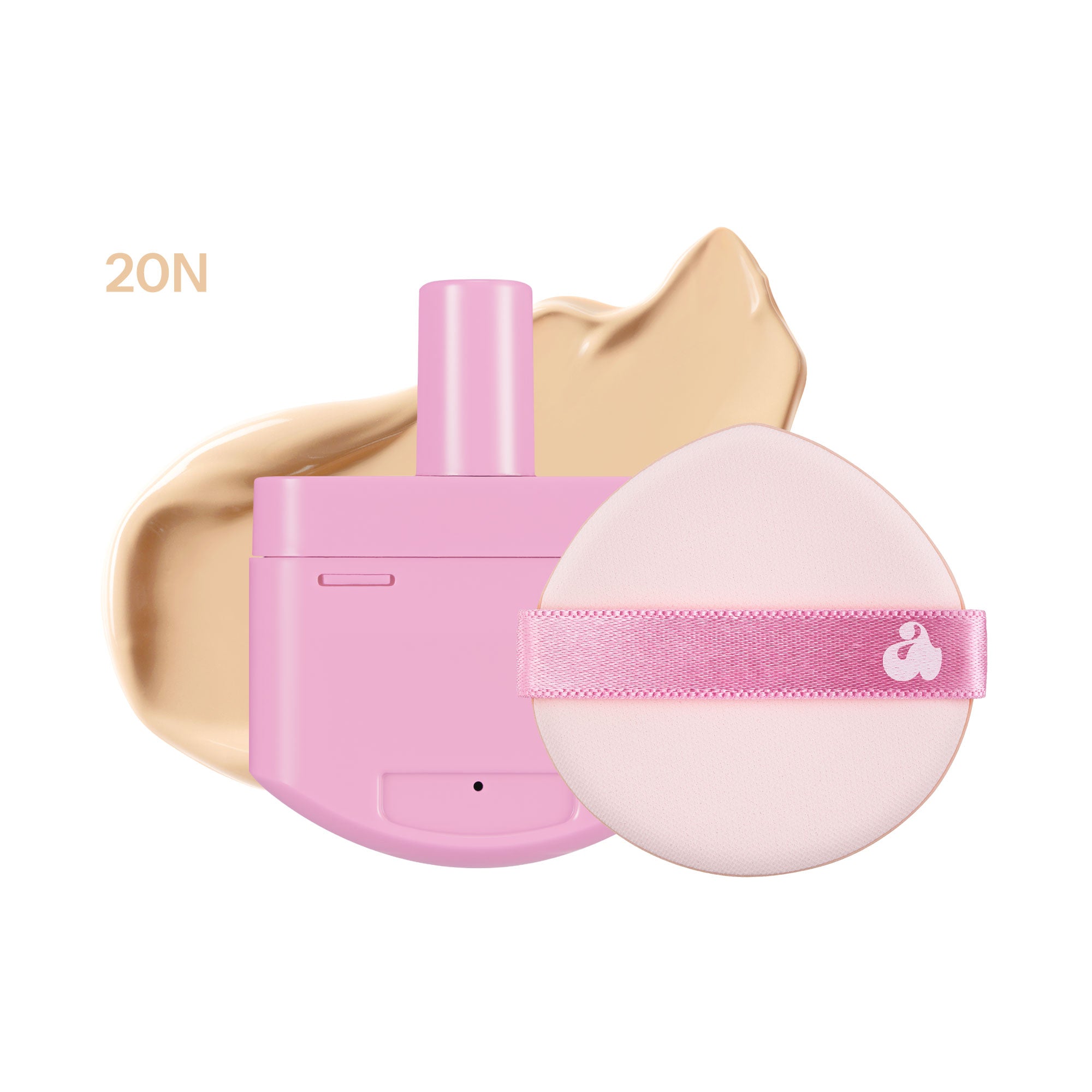 UNLEASHIA DON’T TOUCH GLASS PINK CUSHION Fond de teint coussin illuminateur au fini naturel SPF50+ PA++++ 15 g #4