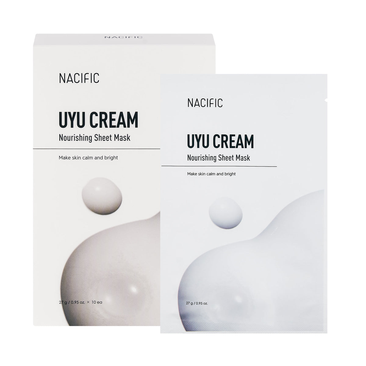 Nacific NACIFIC UYU CREAM NOURISHING MASK PACK Odżywcza maska w płachcie 10×30 g — Składniki i ocena