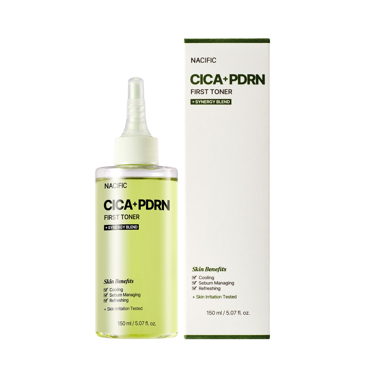 Nacific NACIFIC CICA PDRN FIRST TONER Kojąco-odświeżający tonik do twarzy 150 ml