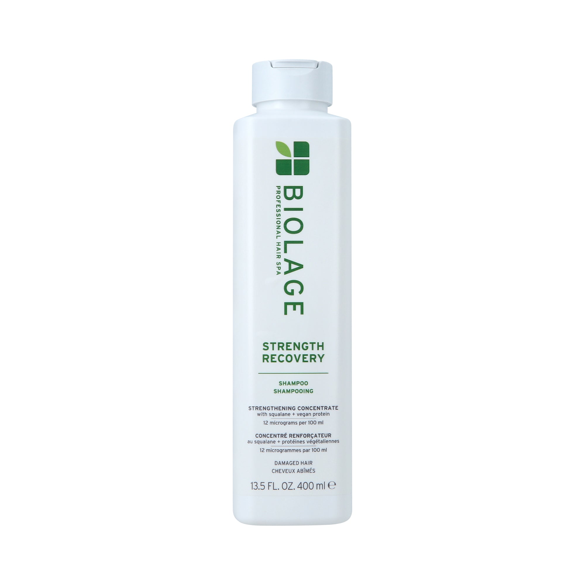 BIOLAGE PROFESSIONAL STRENGTH RECOVERY Wzmacniający szampon do włosów zniszczonych 400 ml