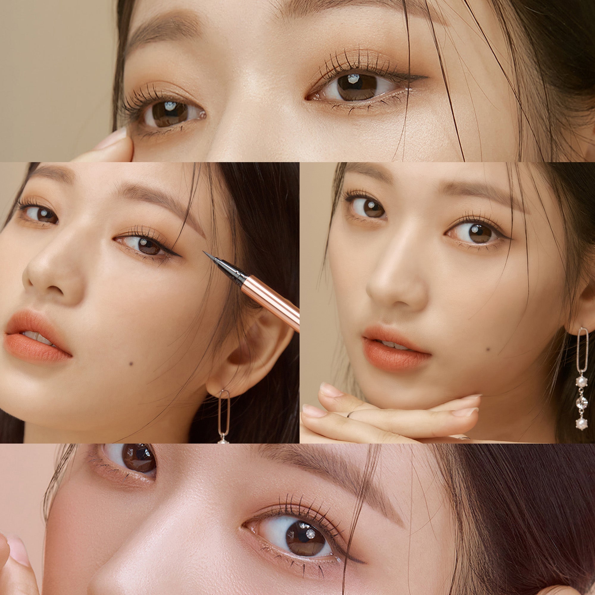 BLACK ROUGE Power Proof Pen Liner, stylo eyeliner waterproof 0,6 g