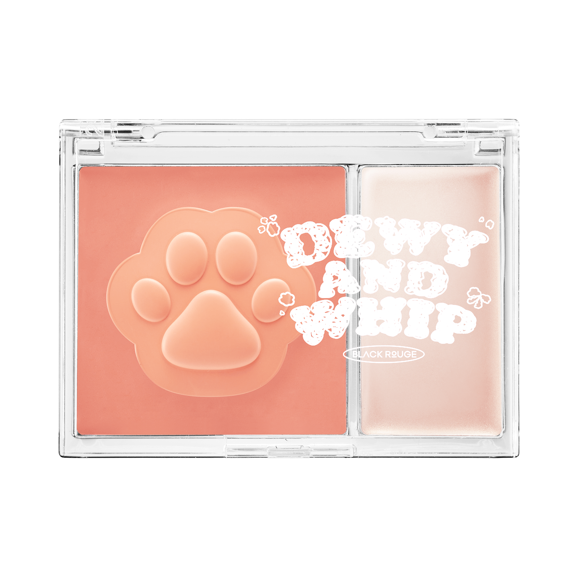 BLACK ROUGE DEWY WHIP CHEEK Blush et illuminateur crémeux 15 g #4