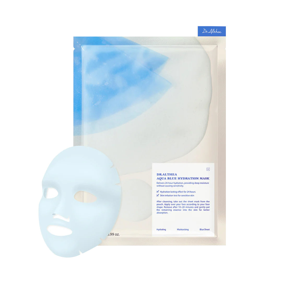 Dr. Althea DR.ALTHEA AQUA BLUE HYDRATION Maska w płachcie o działaniu silnie nawilżającym 28 g — Składniki i ocena