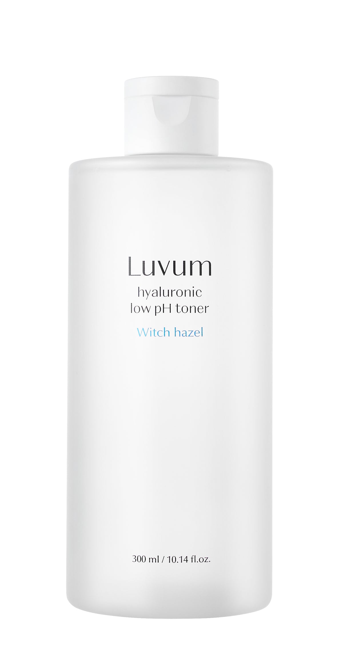 Luvum LUVUM WITCH HAZEL HYALURONIC LOW PH TONER Nawilżający tonik o niskim pH z niskocząsteczkowym roślinnym kwasem hialuronowym 300 ml