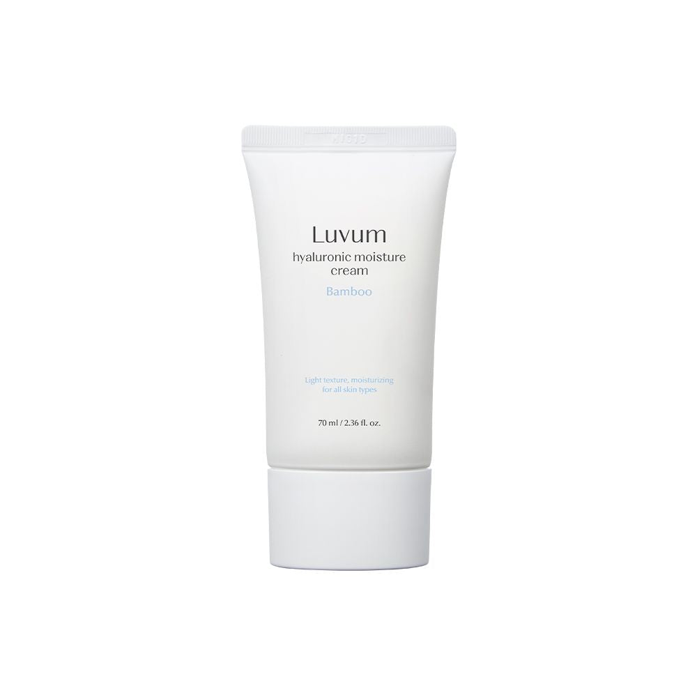 Luvum LUVUM BAMBOO HYALURONIC MOISTURE CREAM Delikatny krem nawilżający z sokiem z bambusa i roślinnym kwasem hialuronowym 70 ml — Składniki i ocena