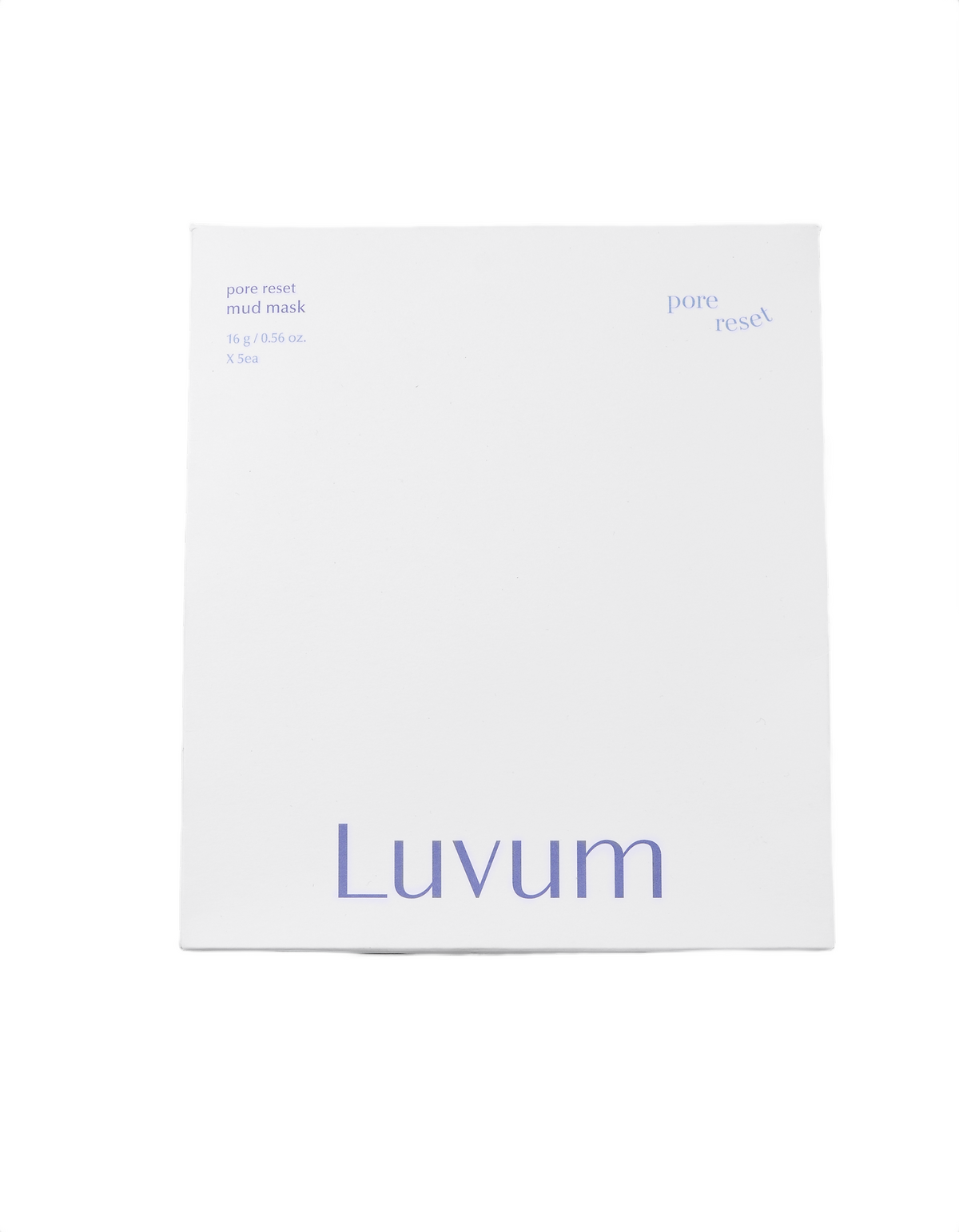Luvum LUVUM PORE RESET MUD Maska błotna w płachcie z kwasami PHA 5 szt. — Składniki i ocena